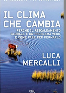 copertina libro "Il clima che cambia" di Luca Mercalli