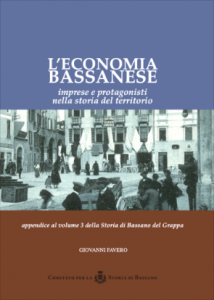 copertina libro "L'economia bassanese" di Giovanni Favero